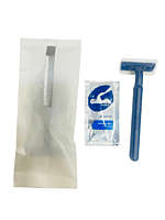 Standard Shaving Kit in Paper Pouch Standard Shaving Kit in Paper Pouch